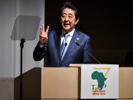 Japan's Prime Minister Shinzo Abe