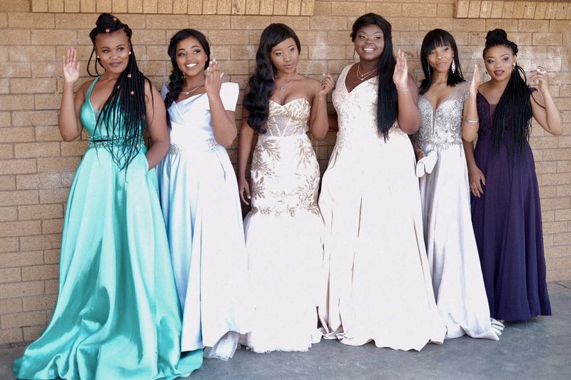 Matric farewell girls