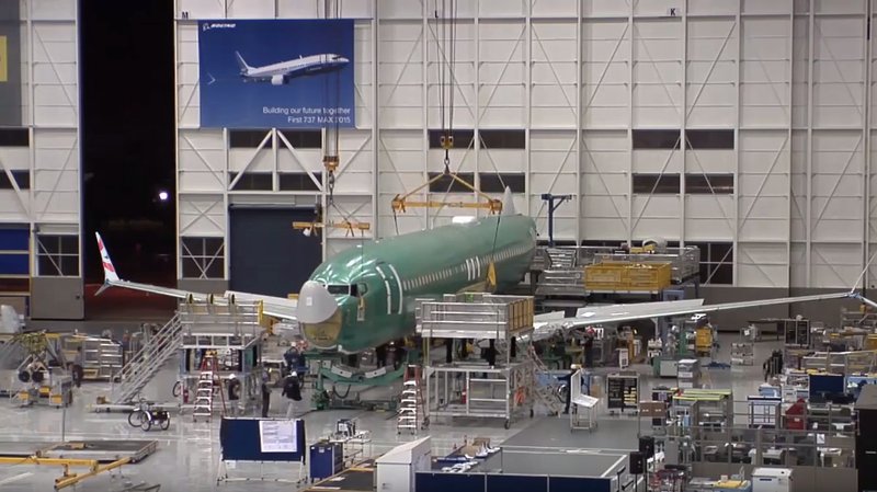 [WATCH] – SA’s Boeing 737 Max 8 being assembled