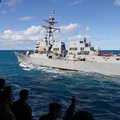Sailors with the amphibious assault ship USS America