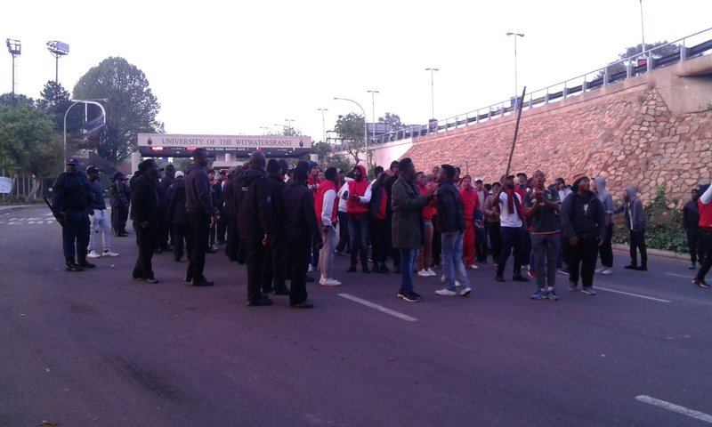 Wits protest