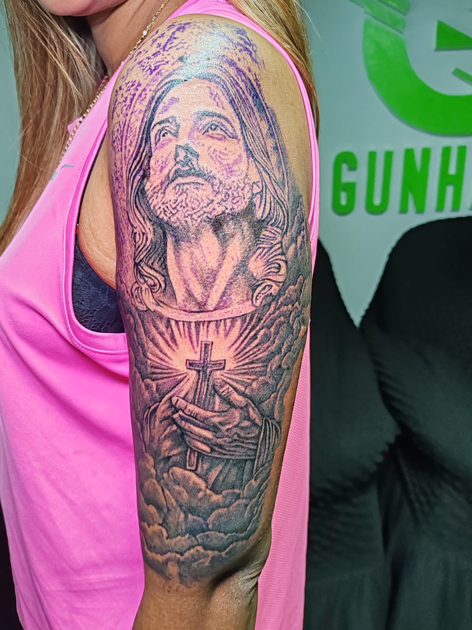 Carmen’s Tattoo Arm