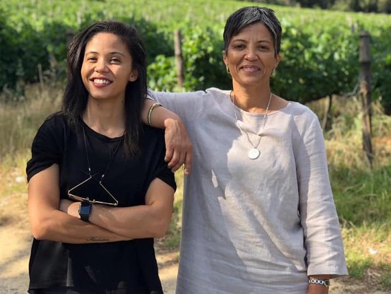 Carla Mackenzie and mother