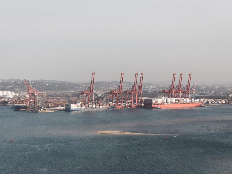 Port of Durban harbour