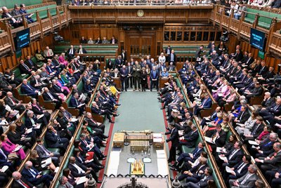 Chaos erupts in British Commons over Gaza motion