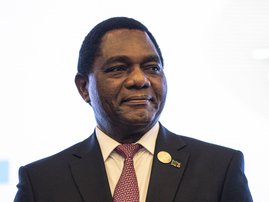 President of Zambia Hakainde Hichilema