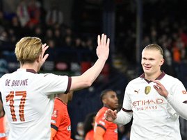 Erling Haaland Luton FA Cup