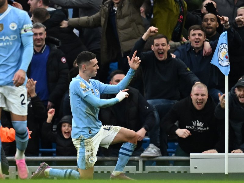 Manchester City forward Phil Foden