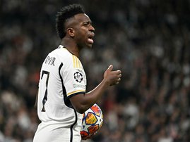 Real Madrid forward Vinicius Junior