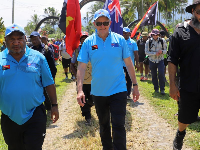 Papua New Guinea Prime Minister James Marape