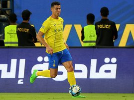 Cristiano Ronaldo broke the record for the most goals in a Saudi Pro League season