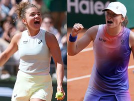 Iga Swiatek takes on Jasmine Paolini in the final of the French Open this weekend
