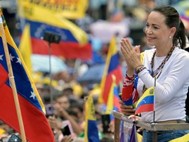 venezuela  -  election  -  campaign  -  opposition  -  gonzalez  -  machado