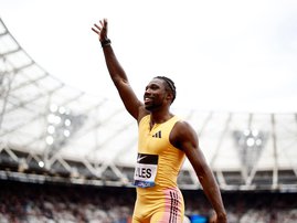 Noah Lyles is targeting the gold medal in the 100m and 200m at the Paris Olympic Games