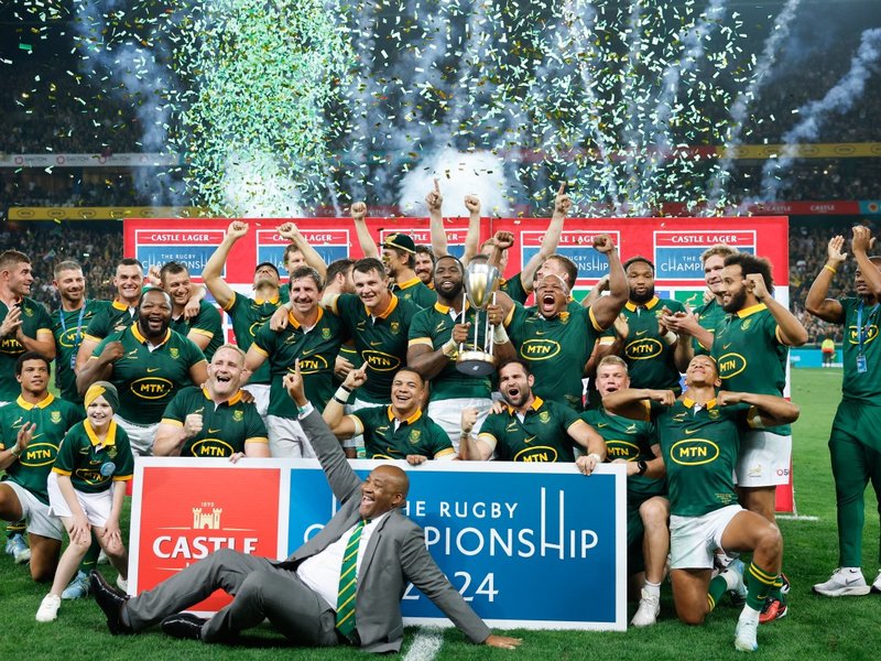 Seven-try South Africa crush Argentina to become champions