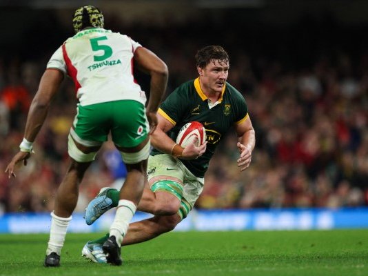 Springbok number eight Jasper Wiese