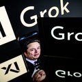 Grok AI logo image