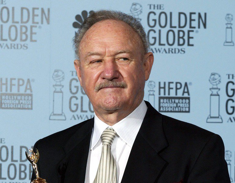 Oscar winning US actor Gene Hackman