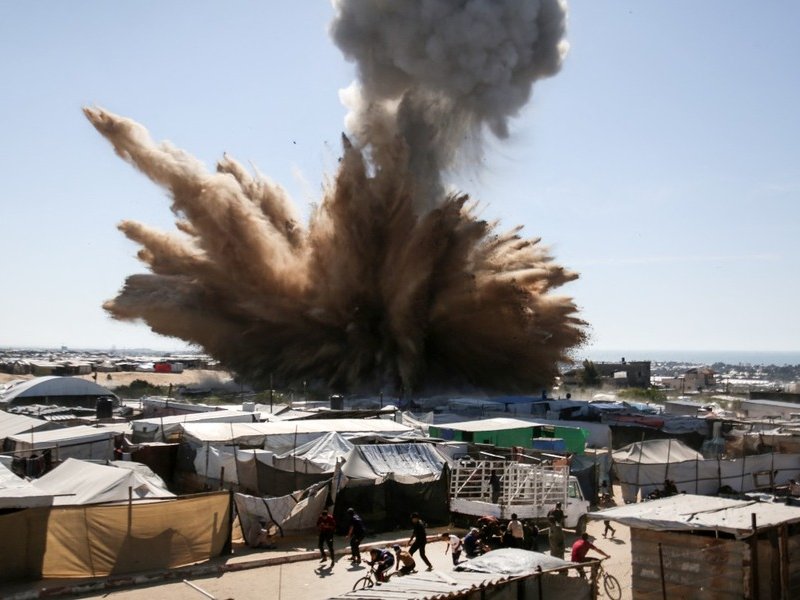 Israel Gaza Boming