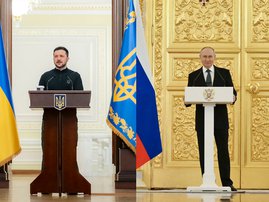 Putin and Zelensky
