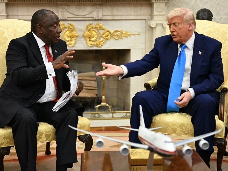 President Ramaphosa and Trump