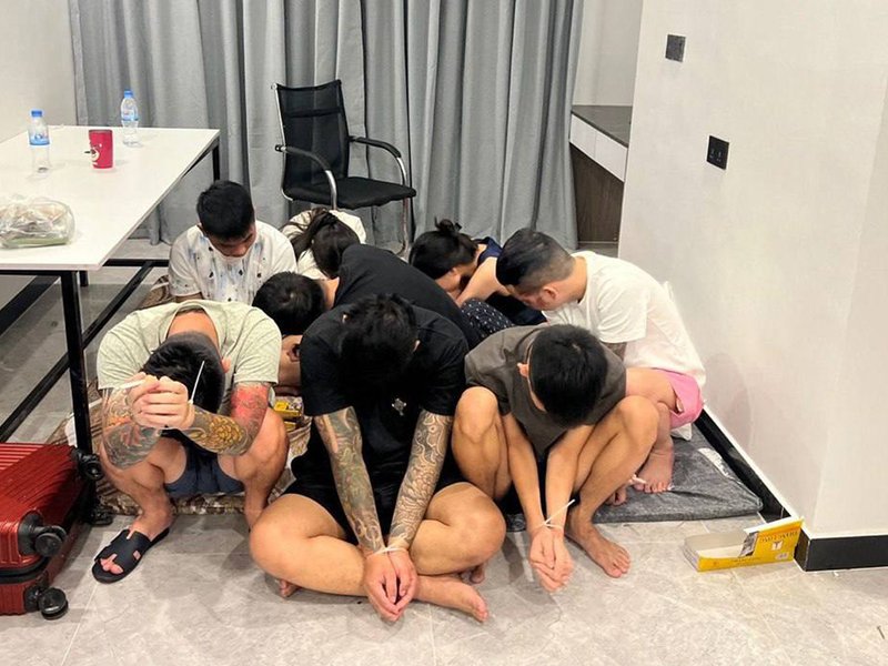 Cambodia cyberscam arrests