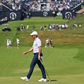 Rory McIlroy practices ahead of this weeks Open Championship at Royal Portrush