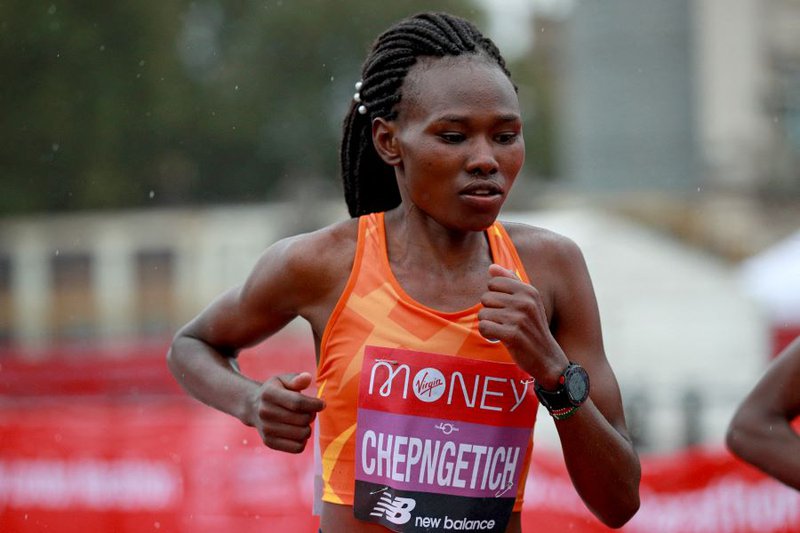 Ruth Chepngetich marathon recorder holder doping
