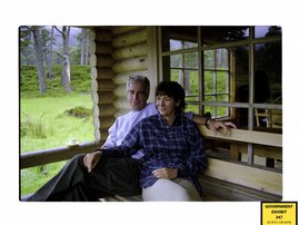 British socialite Ghislaine Maxwell and US financier Jeffrey Epstein