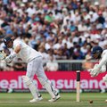 Joe Root bats for England in a test against India
