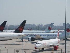 Air Canada Planes Grounded
