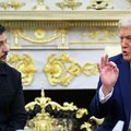 US President Donald Trump meets in White House Oval Office with Ukrainian President Volomomyr Zelenskyy