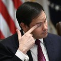 US Secretary of State Marco Rubio concerning look