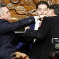 Mexican senators come to blows after heated debate