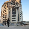 damaged building in Gaza City