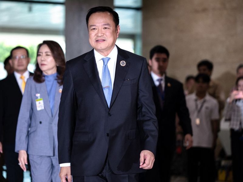 Thailand prime minister Anutin Charnvirakul