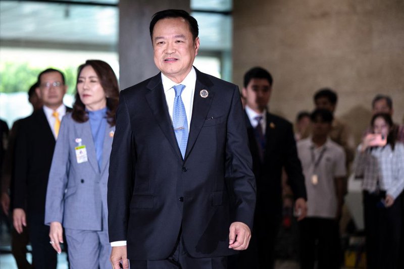 Thailand prime minister Anutin Charnvirakul