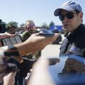 US Secretary of State Marco Rubio on tarmac