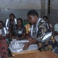 Malawi Electoral Commission (MEC) officials count votes