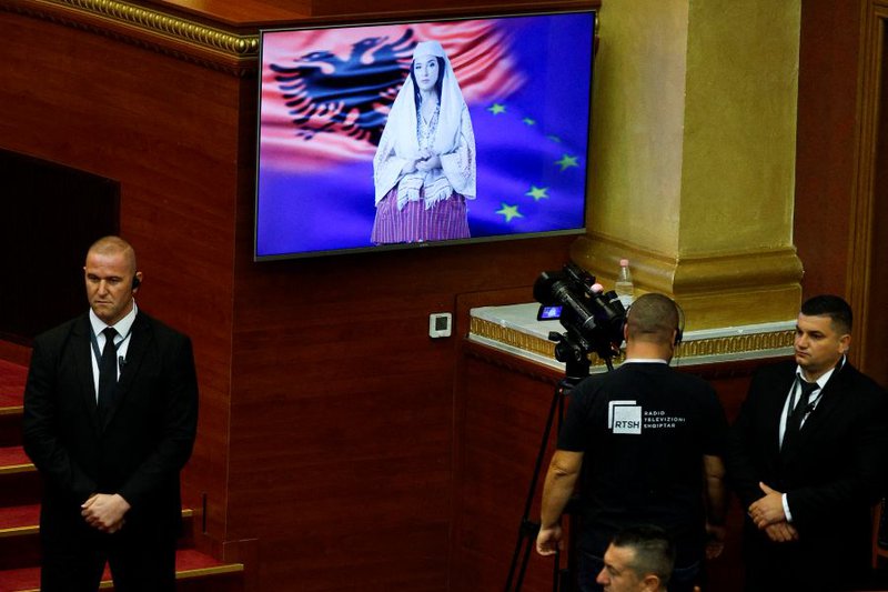 Albania's new AI-generated minister "Diella"
