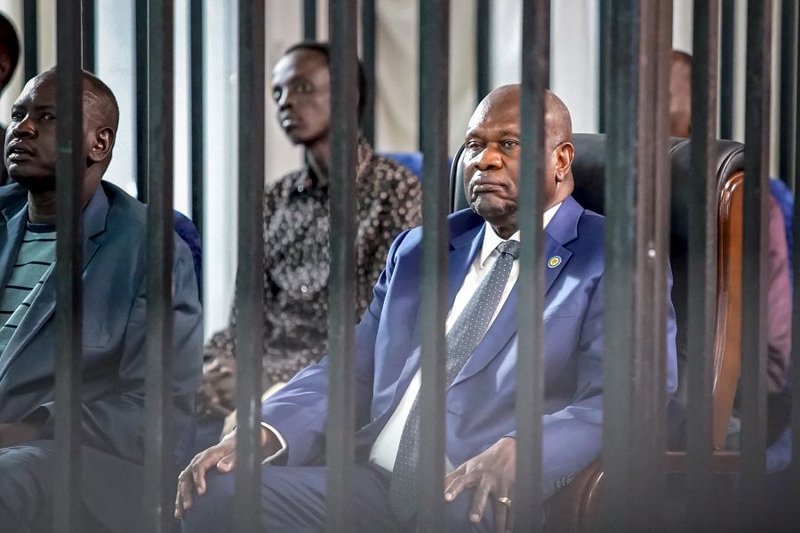 South Sudan's opposition leader and former vice-president Riek Machar