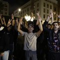 Moroccan youths from a collective calling itself GenZ