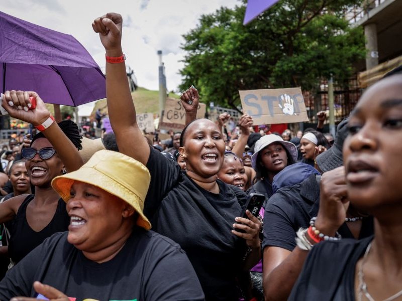 Women for Change Protest GBVF