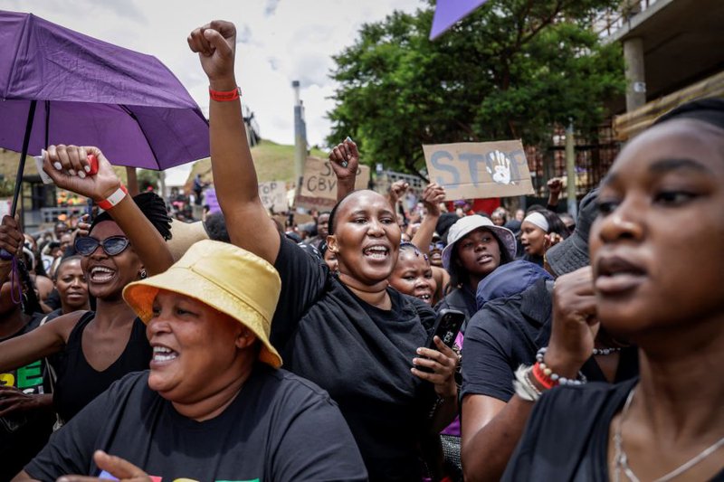 Women for Change Protest GBVF
