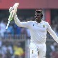 Muthusamy's maiden Test century powers South Africa to 428-7