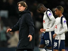 Frank pleads for Tottenham unity after Vicario jeers