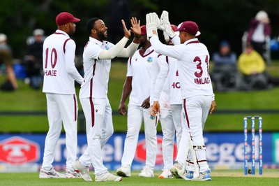 New Zealand 231-9 as West Indies exploit bowler-friendly wicket