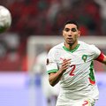 Morocco's defender #02 Achraf Hakimi