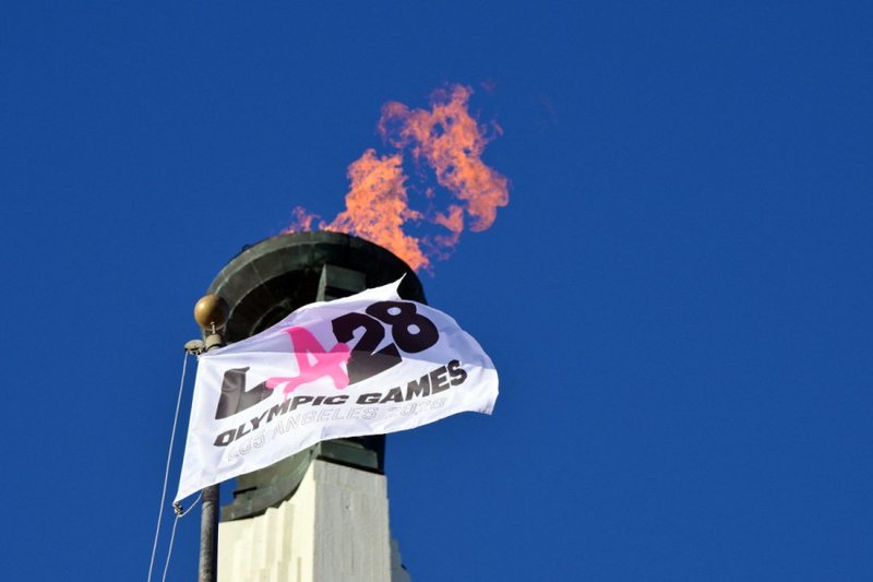 LA28 flame has been lit as the countdown to the Games begins