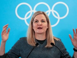 IOC President Kirsty Coventry
